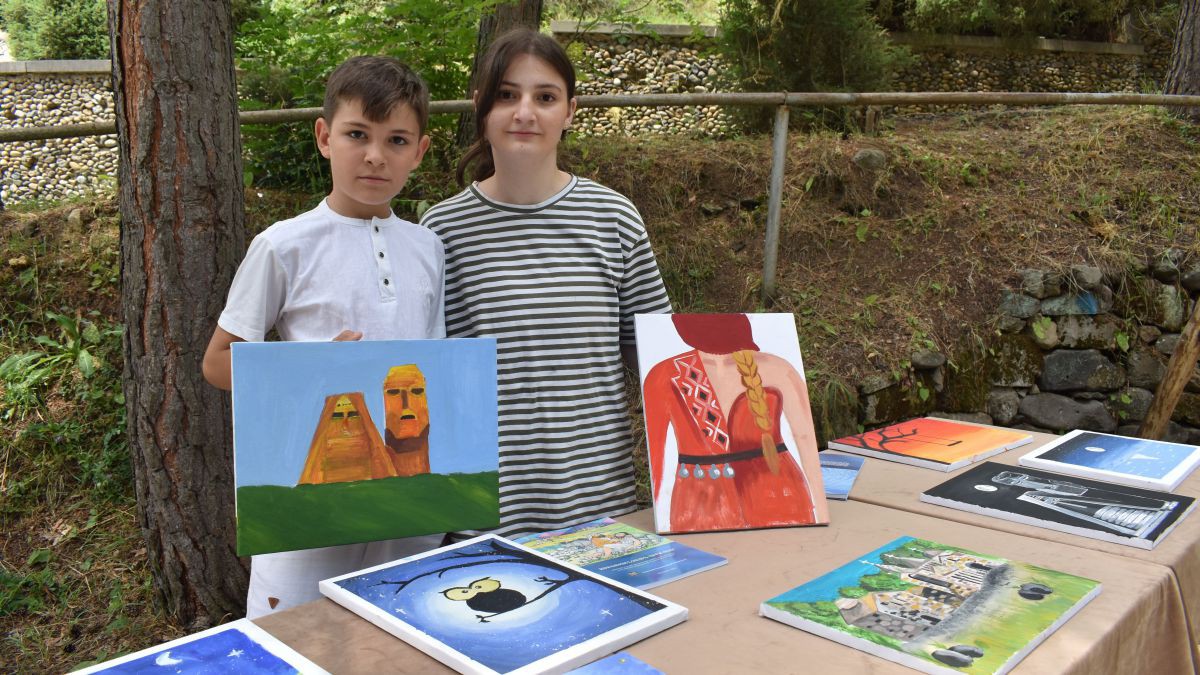 In den &ouml;kumenischen Sommerlager k&ouml;nnen sich Kinder und Jugendliche kreativ austoben.