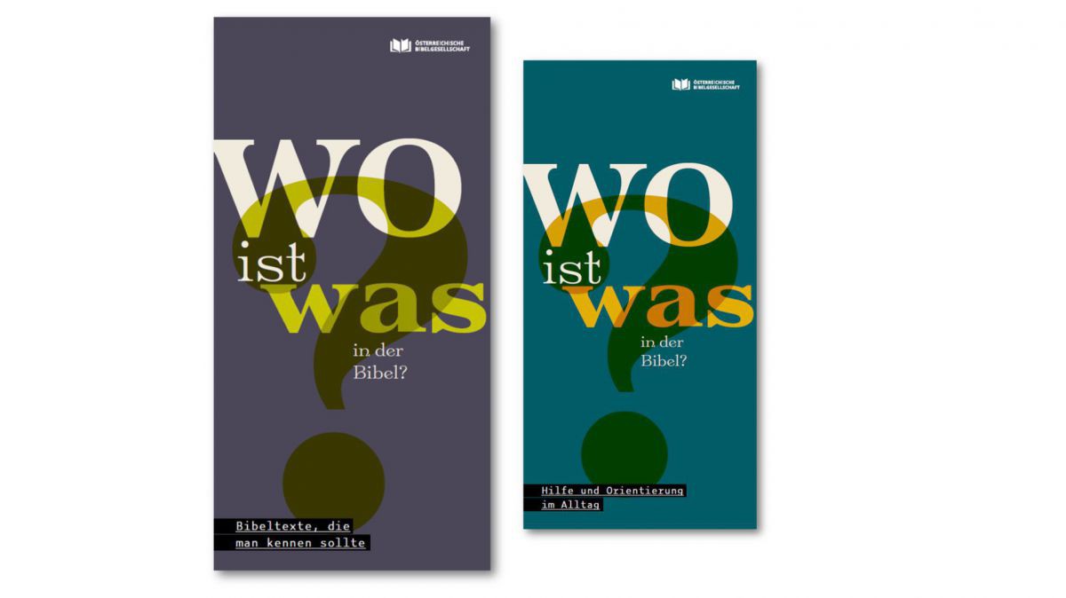 Wo ist was in der Bibel?