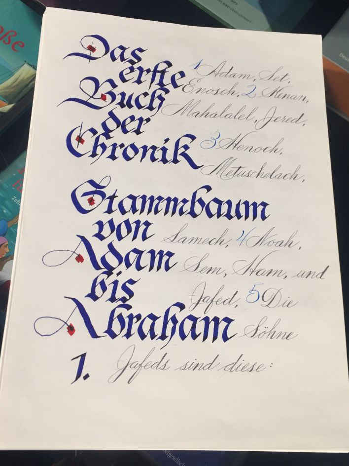 Das erste Buch der Chronik in feiner Handschrift! img_3433beschn