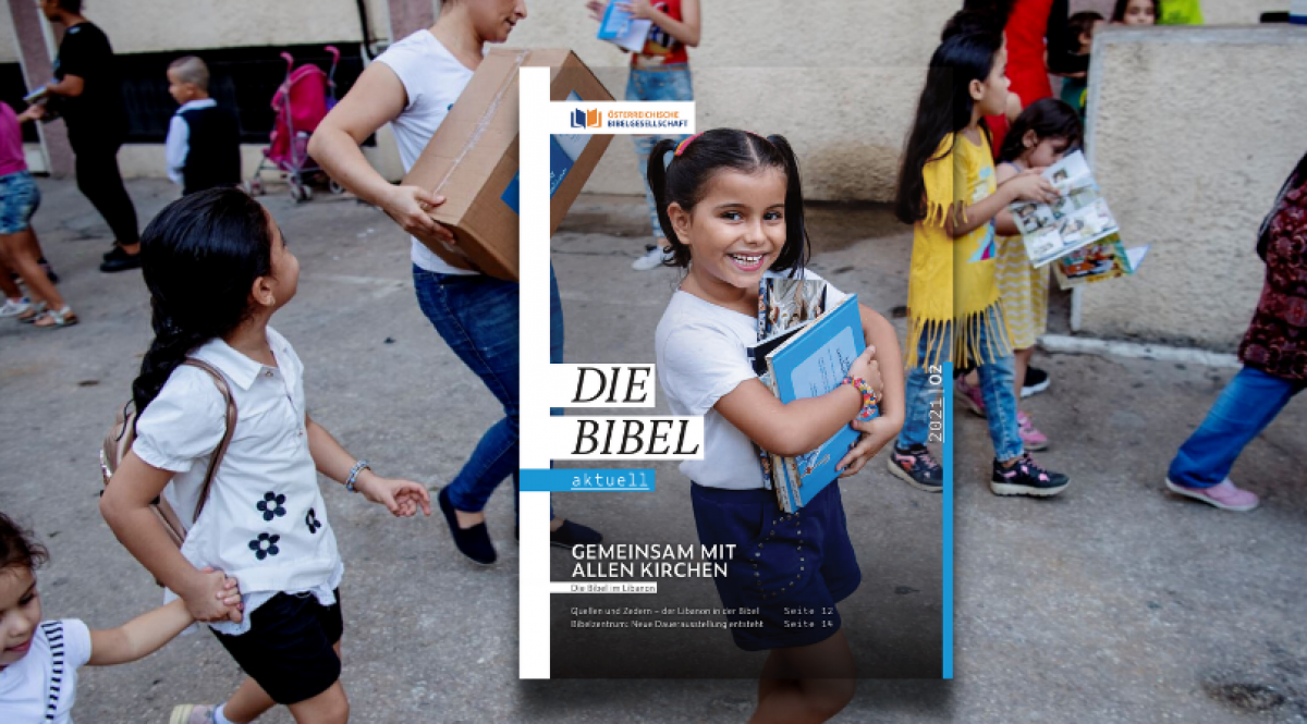 Cover der aktuellen Ausgabe des Magazins "die Bibel aktuell"