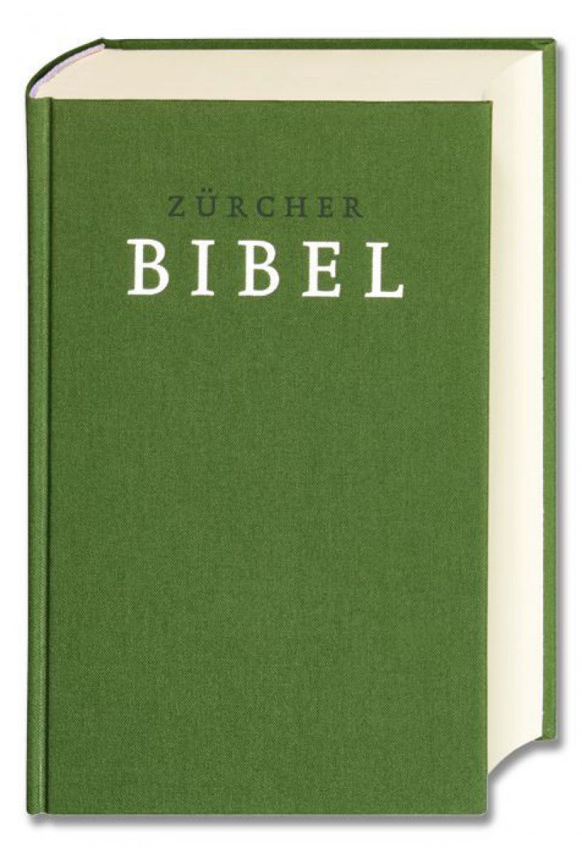 Bibelausgabe der Zürcher Bibel in hellgrün