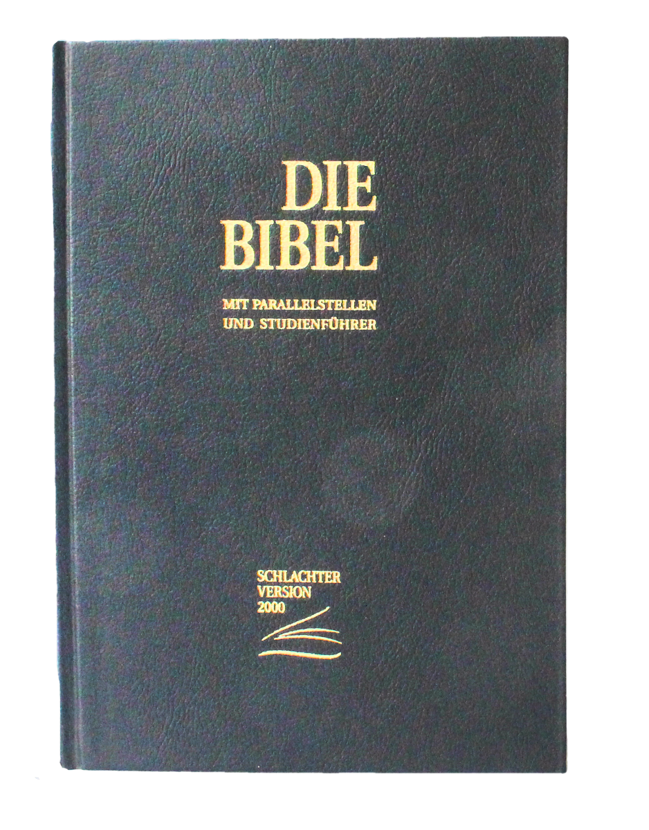 Cover der Schlachter Bibel 2000 in schwarz